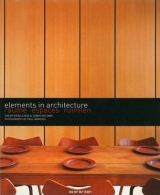elements in architecture : raume espaces ruimten