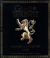 Game of Thrones : Maison Lannister Lion : Masque 3D et support mural