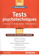 9782759034062 Tests psychotechniques 2017-2018