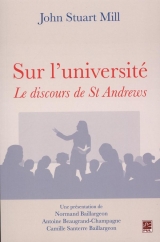 9782763732251 Sur l'université : Le discours de St Andrews