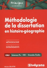 Méthodologie de la dissertation en histoire-géographie