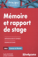 9782759029051 Mémoire et rapport de stage