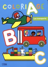Coloriage ABC - Les transports