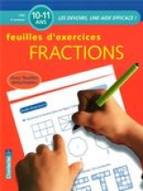 9782803451791 Feuilles d'exercices fractions 10-11 ans
