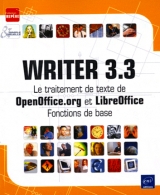 Writer 3.3 Le traitement de texte de OpenOffice.org et....